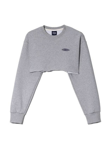 Underboob Sweatshirt Melange - TAILOR STUDIO - BALAAN 1