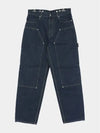 Carpenter Denim Jeans Indigo Blue - GIVENCHY - BALAAN 4