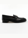 Paris Loafers Black Silver H201199Z - HERMES - BALAAN 3