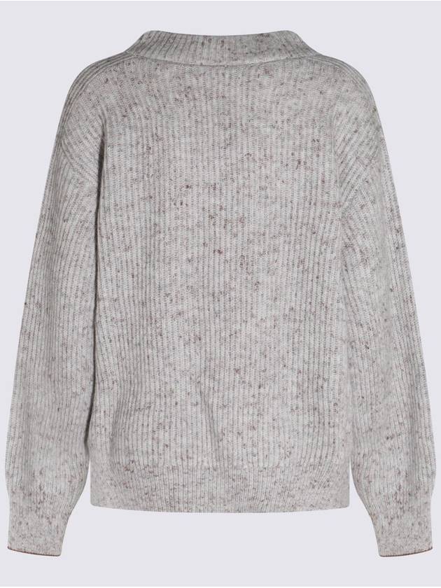 Brunello Cucinelli Grey Wool Knitwear - BRUNELLO CUCINELLI - BALAAN 2