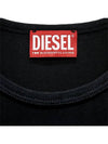 Women's D Angel Logo Cutout Short Dress Black - DIESEL - BALAAN 3