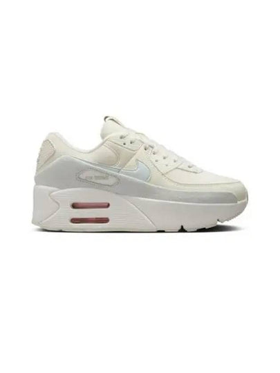 Air Max 90 LV8 Se Low Top Sneakers Pale Ivory - NIKE - BALAAN 2