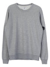 Lens Wappen Cotton Sweatshirt Grey - CP COMPANY - BALAAN 10