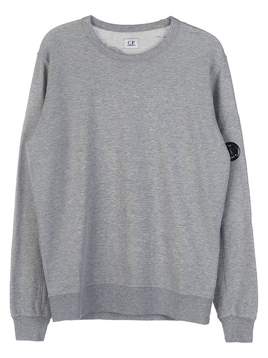 Lens Wappen Cotton Sweatshirt Grey - CP COMPANY - BALAAN 2