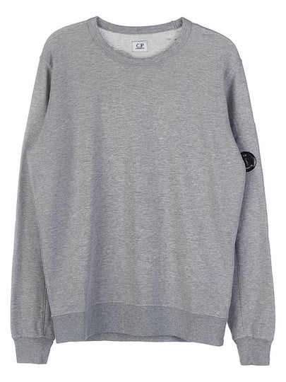 Lens Wappen Cotton Sweatshirt Grey - CP COMPANY - BALAAN 2