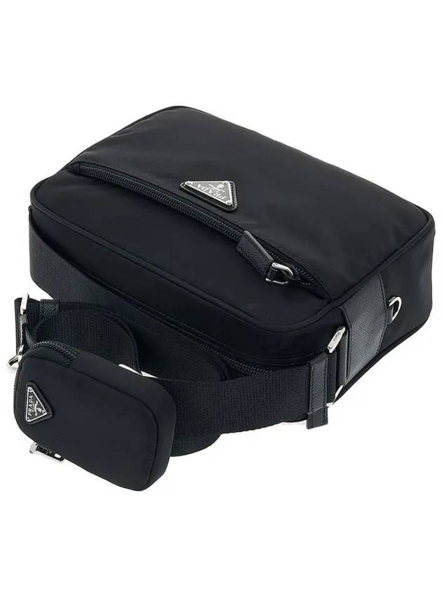 Vera Re-Nylon Cross Bag Black - PRADA - BALAAN 6