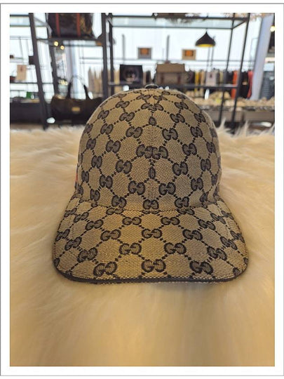 Canvas Web Ball Cap Brown - GUCCI - BALAAN 2