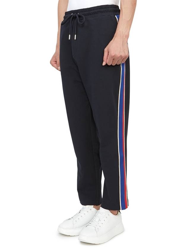 Logo Patch Track Pants Blue - MONCLER - BALAAN 3