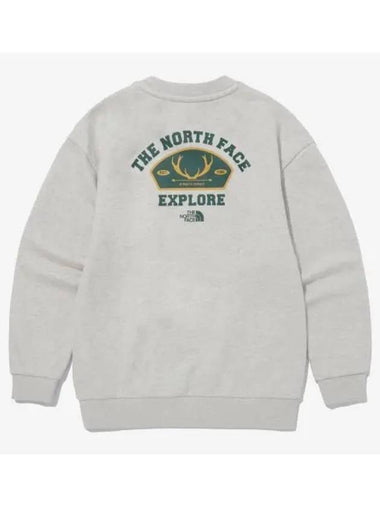 The North Face KIDS Explore Sweatshirt NM5MQ54T OAT - THE NORTH FACE - BALAAN 1