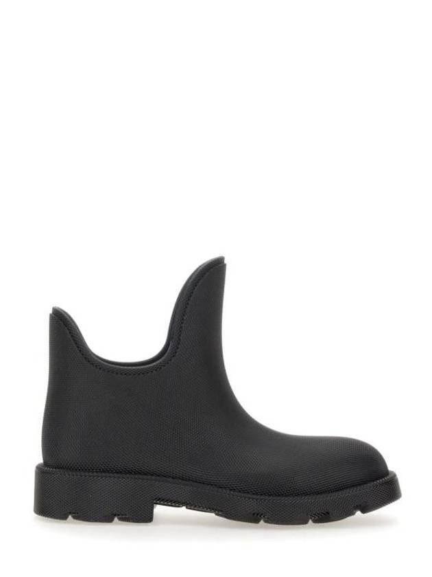 Rubber Marsh Low Ankle Boots Black - BURBERRY - BALAAN 1