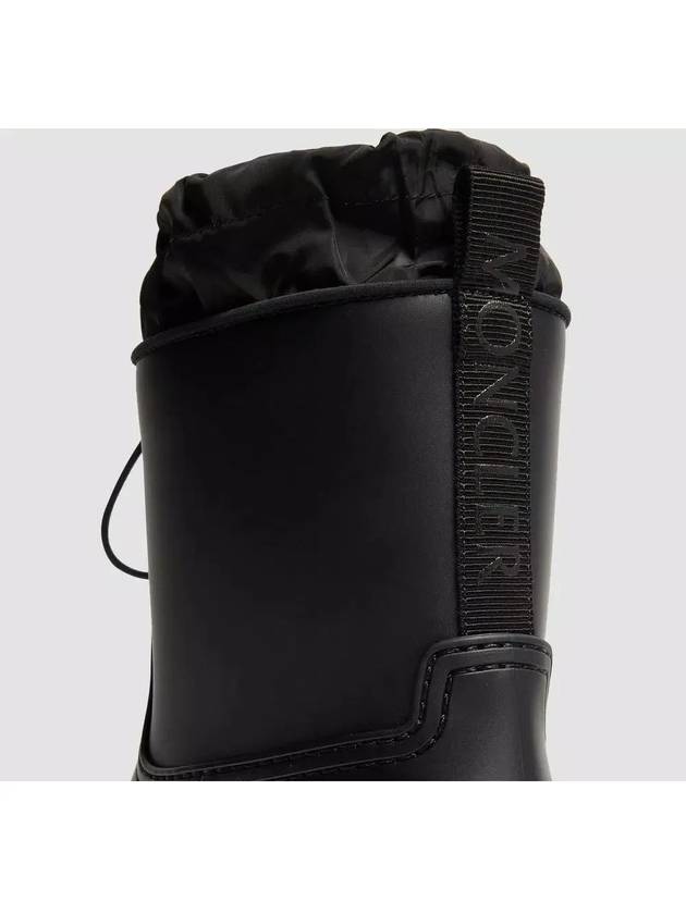 4G00080 M4522 999 KICKSTREAM BLACK RAIN BOOTS - MONCLER - BALAAN 7