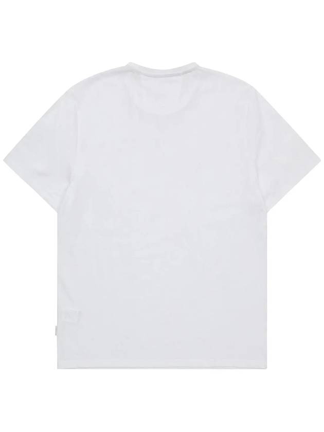 Men's Basic Round Short Sleeve TShirt MMTBM5T43 100 - AT.P.CO - BALAAN 2