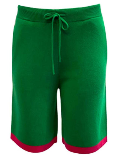 9010 wool cashmere shorts green - MILESANDMILESANDMILES - BALAAN 1