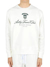 Tennis Club Badge Round Neck Sweatshirt White - AUTRY - BALAAN 2