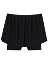 Cashmere Ballerina Flare Knit Mini Skirt Black - MSKN2ND - BALAAN 4