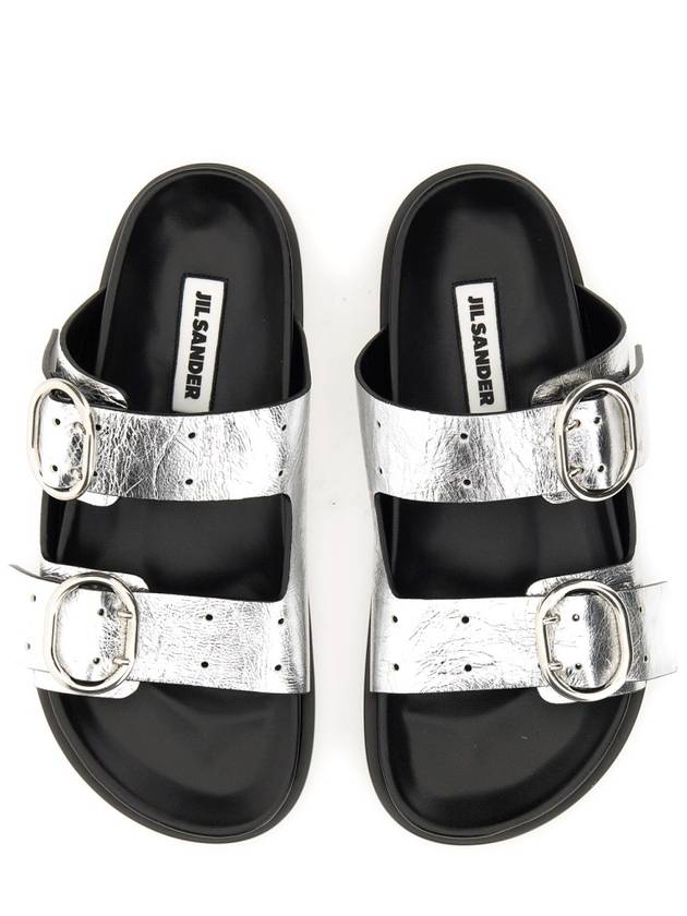 Flat Shoes J15WP0090 P5802042 SILVER - JIL SANDER - BALAAN 3