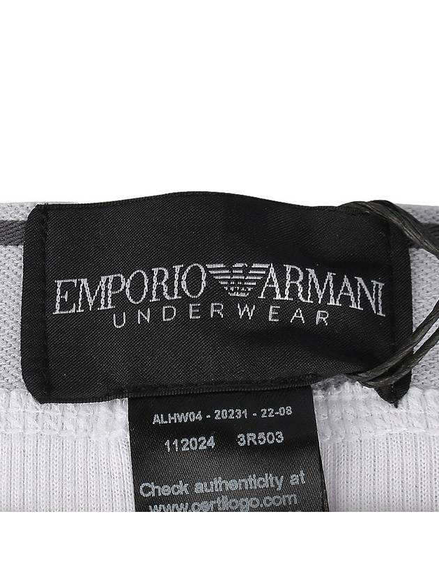 Logo Banding Ribbed Cotton Panties White - EMPORIO ARMANI - BALAAN 9