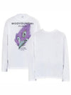 Feather Long Sleeve T-Shirt White Men's T-Shirt W231TS15712W - WOOYOUNGMI - BALAAN 2
