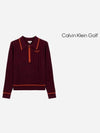 Women s half zip up knit sweater CA2PL230114 - CALVIN KLEIN GOLF - BALAAN 7