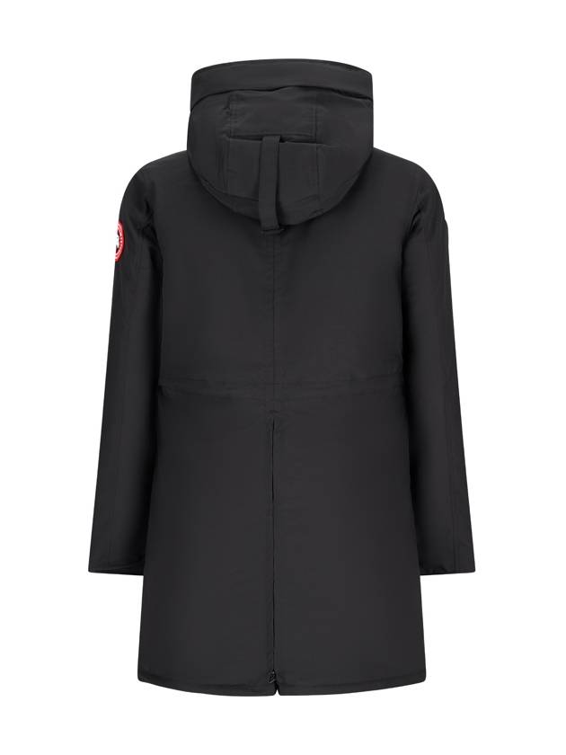 Rossclair Hooded Padding Black - CANADA GOOSE - BALAAN 4