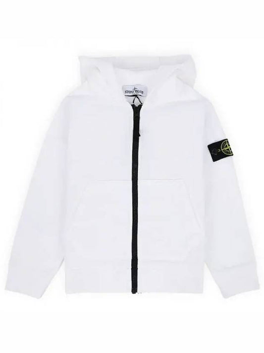 Stone Kids Waffen Patch Cotton Hooded Zip up 781660740 V0001 1055716 - STONE ISLAND - BALAAN 1