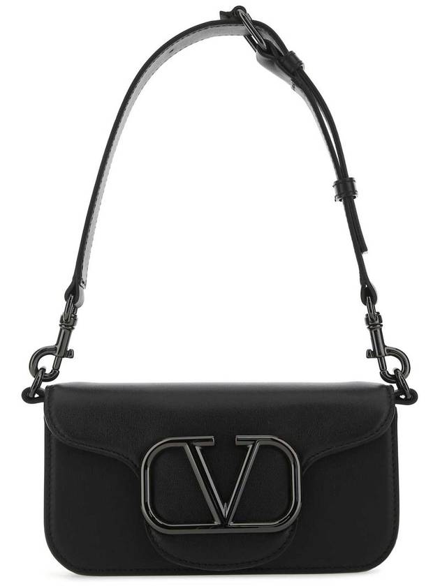 Logo Foldover Small Shoulder Bag Black - VALENTINO - BALAAN 2