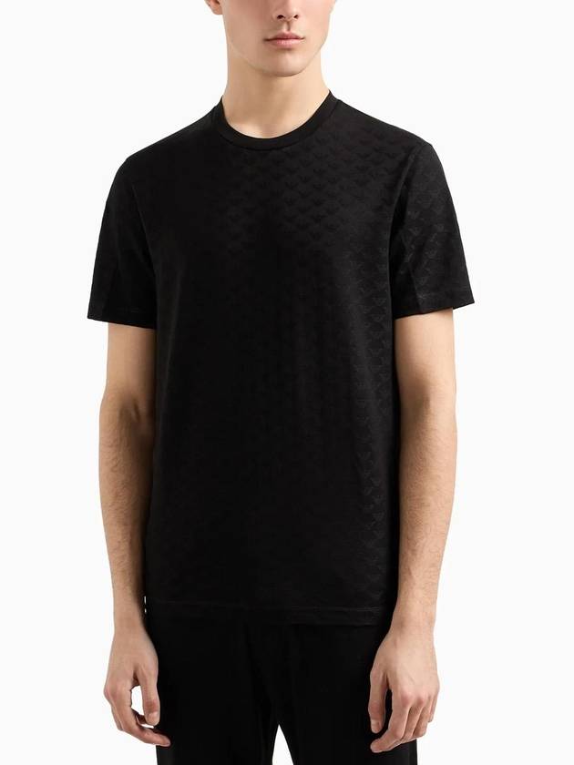 short sleeve t-shirt black - EMPORIO ARMANI - BALAAN 3