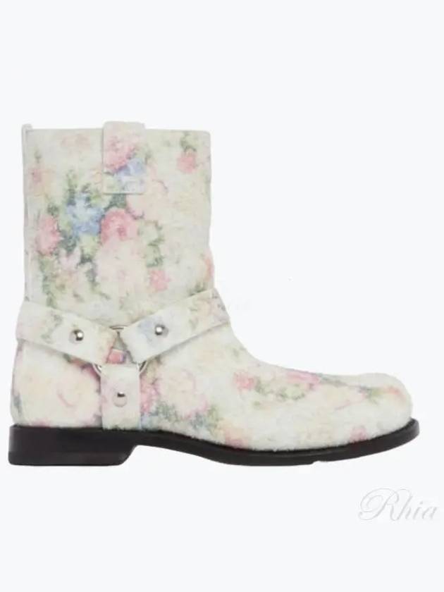 Campo Flower Biker Ankle Boots LLSC285X256071 - LOEWE - BALAAN 1