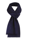 Nightfall NIGHTFALL Monogram Cashmere Muffler Navy - LOUIS VUITTON - BALAAN 1