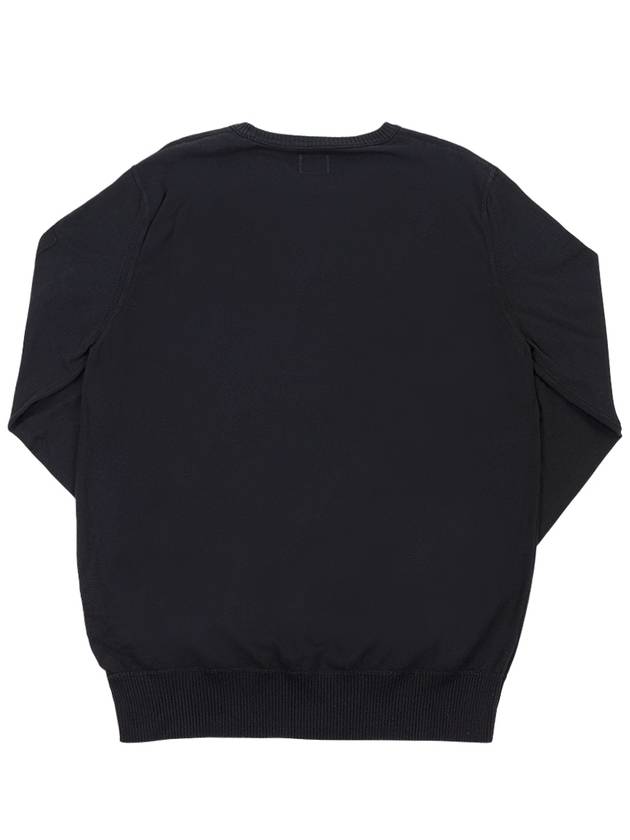 Men's Lens Wappen Cotton Sweatshirt Black - CP COMPANY - BALAAN 3