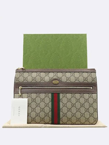 517551 Ophidia GG Supreme Pouch Clutch Bag - GUCCI - BALAAN 1