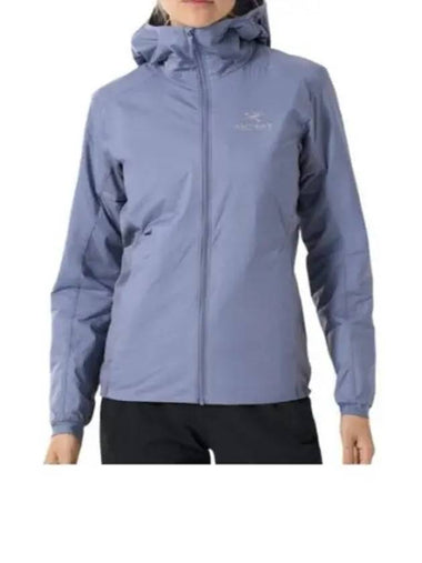 Atom Logo Zip-Up Hoodie Stratus - ARC'TERYX - BALAAN 1