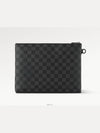 Takeoff Damier Pouch Bag Grey - LOUIS VUITTON - BALAAN 6