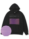 Social Stance Purple Overfit Hoodie Black - MONSTER REPUBLIC - BALAAN 3