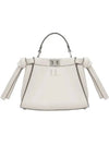 Peekaboo I See You Medium Tote Bag White - FENDI - BALAAN 2