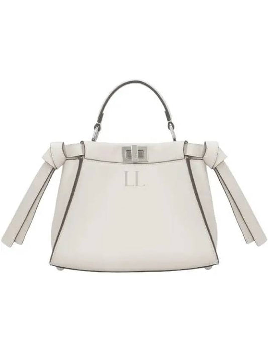 Peekaboo I See You Medium Tote Bag White - FENDI - BALAAN 2