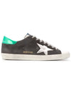 Superstar Star Leather Low Top Sneakers Grey - GOLDEN GOOSE - BALAAN 3