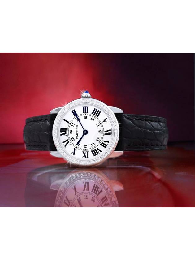 Ronde Solo Diamond Women s Quartz Watch - CARTIER - BALAAN 7