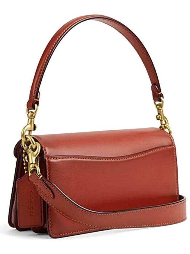 Tabby 20 Signature Canvas Shoulder Bag Tan Rust - COACH - BALAAN 3