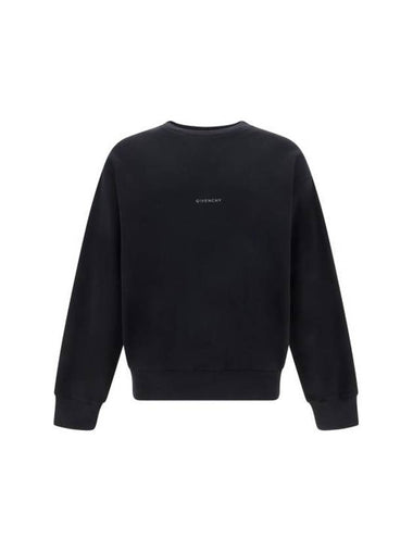 Boxy Fit Sweatshirt Black - GIVENCHY - BALAAN 1