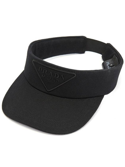 Drill Visor Black - PRADA - BALAAN 2