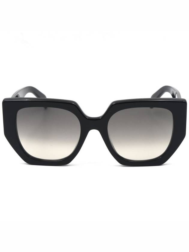 Eyewear Triomphe Square Acetate Sunglasses Black - CELINE - BALAAN 2