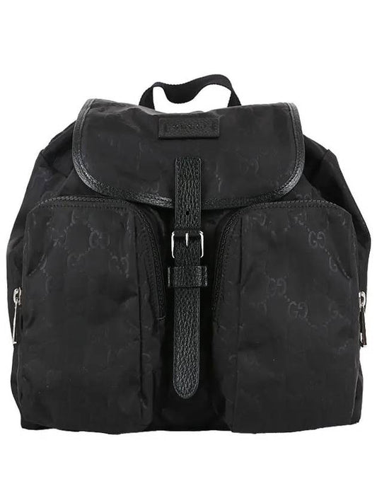 GG Pocket Nylon Backpack BLack - GUCCI - BALAAN 2