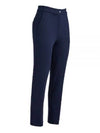 Double Knit Cigarette High Rise Stretch Straight Pants Navy - G/FORE - BALAAN 2