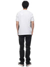 Logo Cotton Short Sleeve T-Shirt White - MONCLER - BALAAN 6