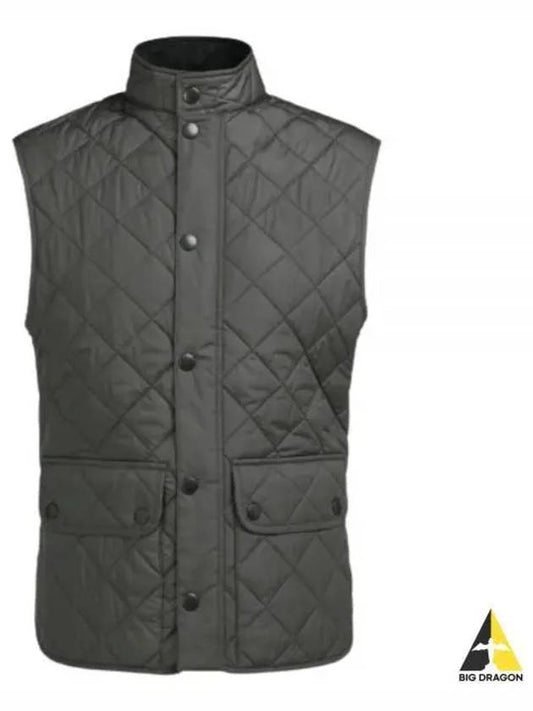 Padding Lowerdale Gilet Charcoal MGI0042 CH91 Lowerdale Gilet - BARBOUR - BALAAN