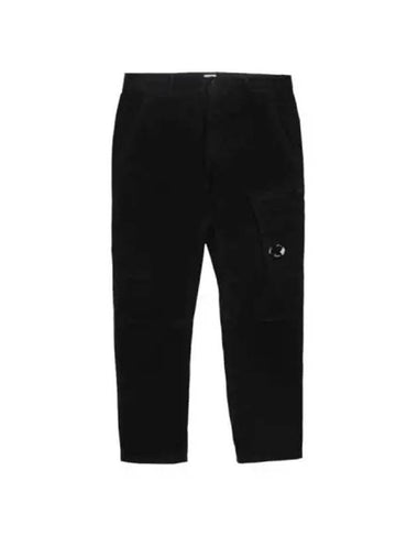 C P COMPANY CP corduroy pants black - CP COMPANY - BALAAN 1