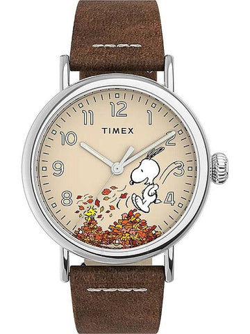 Timex x Peanuts Featuring Snoopy Autumn Quartz Men's Watch TW2U86200VQ - TIMEX - BALAAN 1