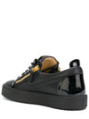 May London Gold Low Top Sneakers Black - GIUSEPPE ZANOTTI - BALAAN 5