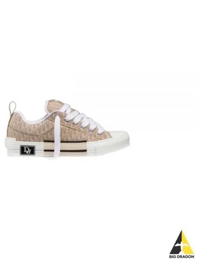 B23 Skater Oblique Jacquard Low Top Sneakers Beige - DIOR - BALAAN 2